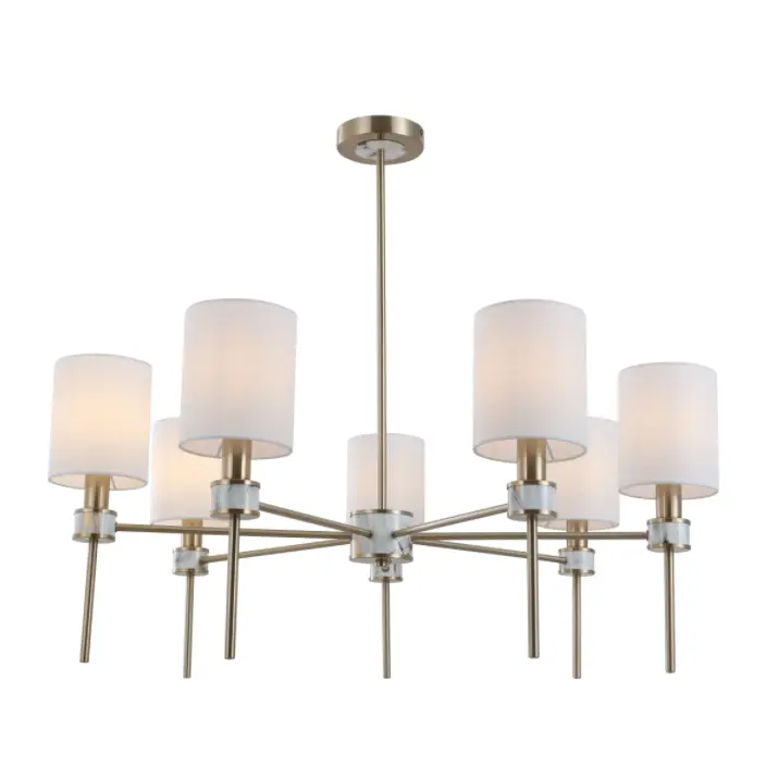 Er Titanium Brass fremkommer som den dominerende metalfinish for foråret 2025 belysningssamlinger?