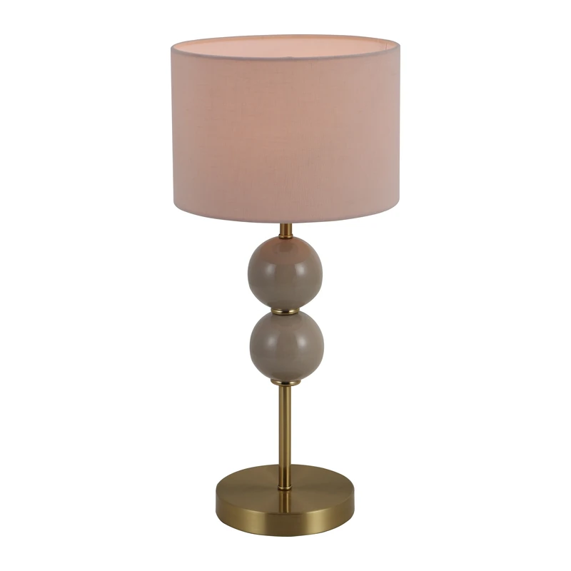 Keramisk sengebordslampe