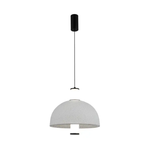 Minimalistisk Silke Mesh LED pendel