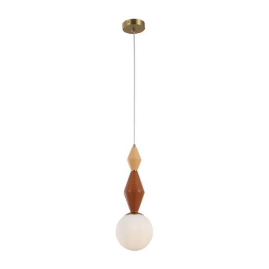 Moderne keramik og glas E14 -pendelys