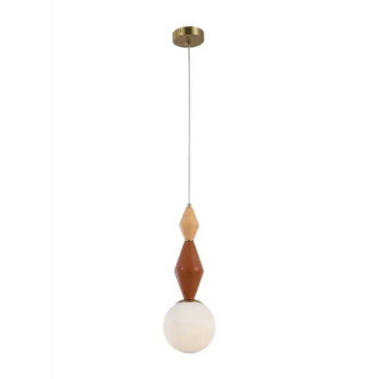 Moderne keramik og glas E14 pendel